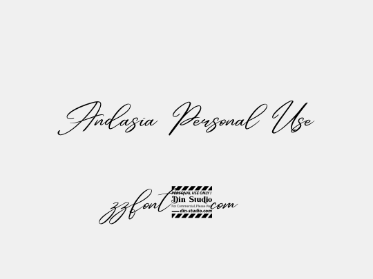 Andasia Personal Use