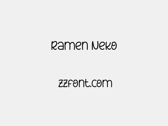 Ramen Neko