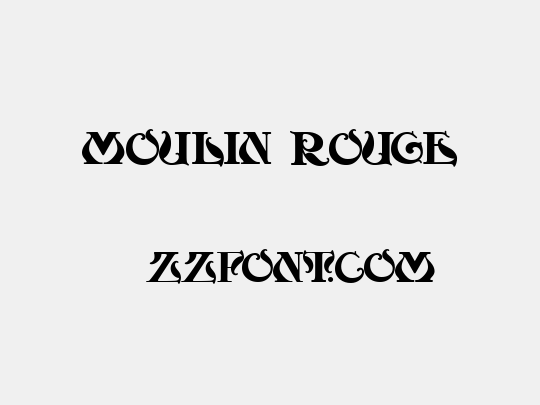 Moulin Rouge