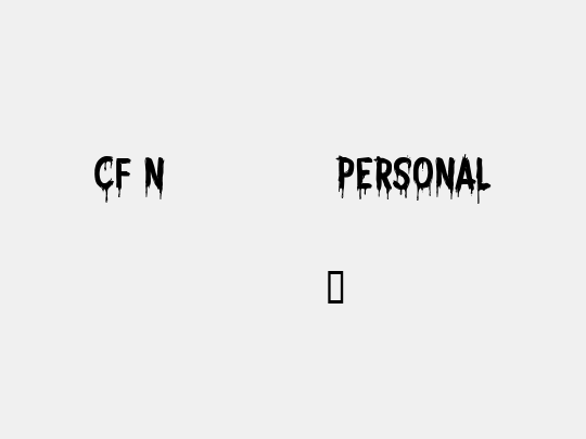 CF Nightmare PERSONAL