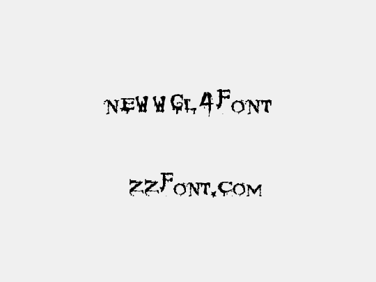 NewWGL4Font