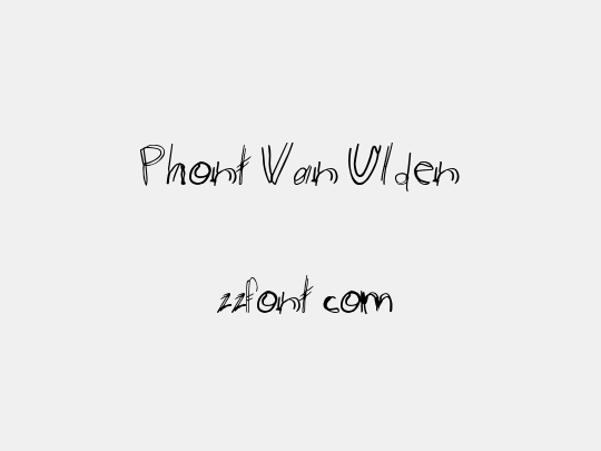 Phont Van Ulden