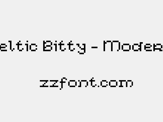 Celtic Bitty - Modern