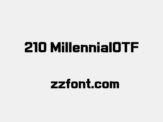 210 MillennialOTF