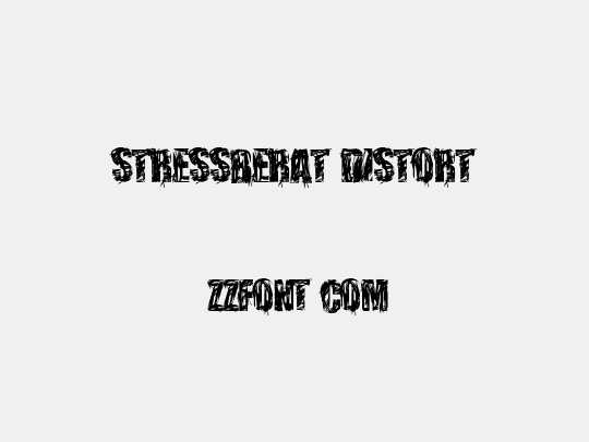 stressberat distort