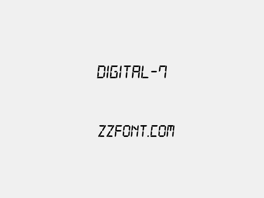 Digital-7