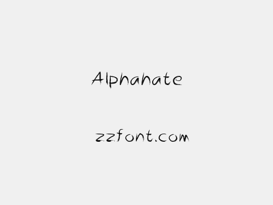 Alphahate