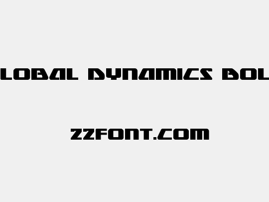 Global Dynamics Bold