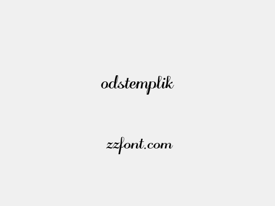 odstemplik