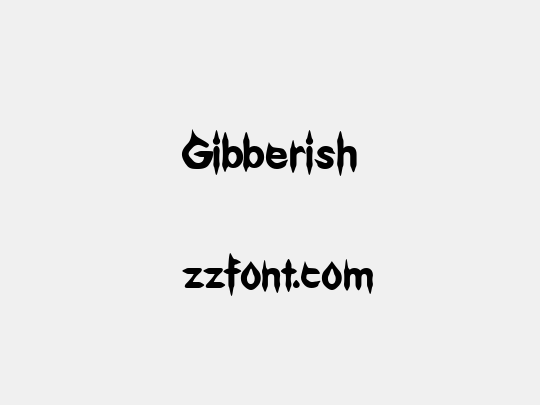 Gibberish