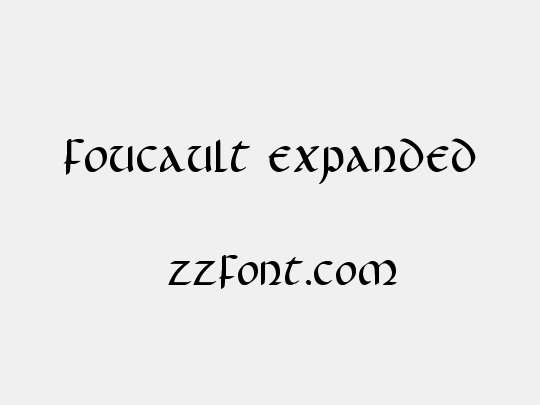 Foucault Expanded