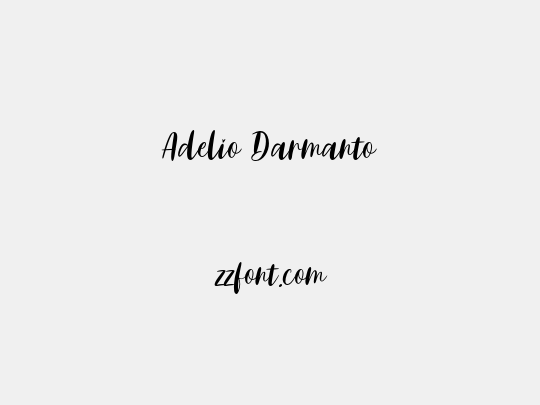 Adelio Darmanto