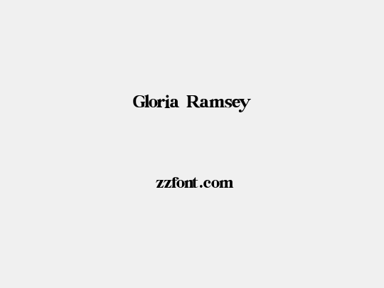 Gloria Ramsey
