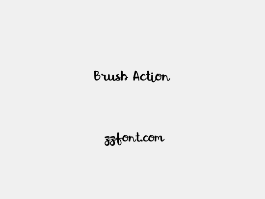 Brush Action