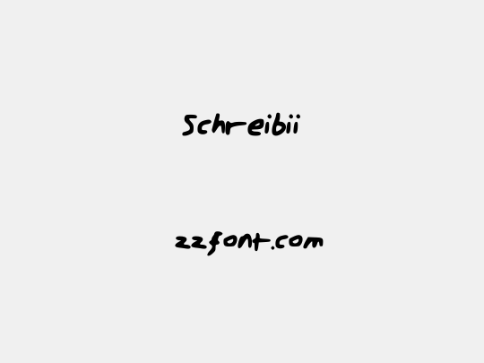 Schreibii