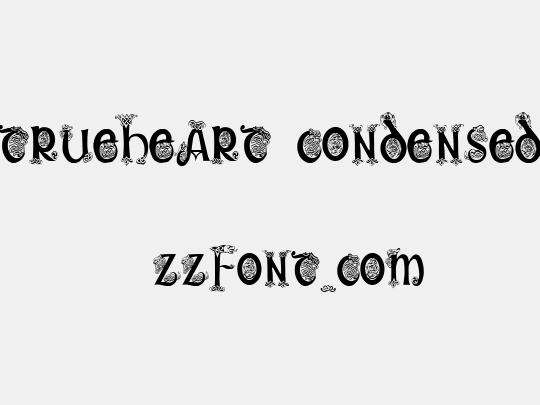 Trueheart Condensed