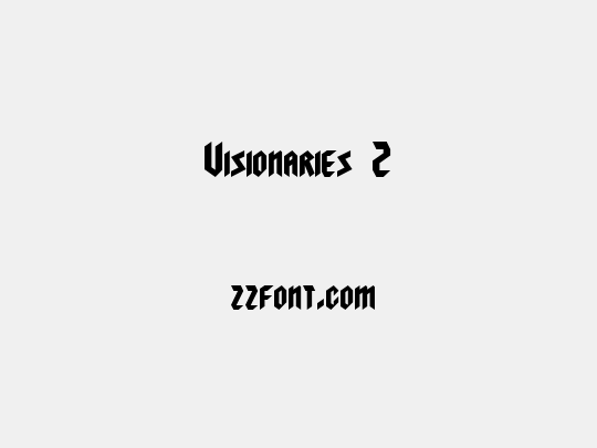 Visionaries 2