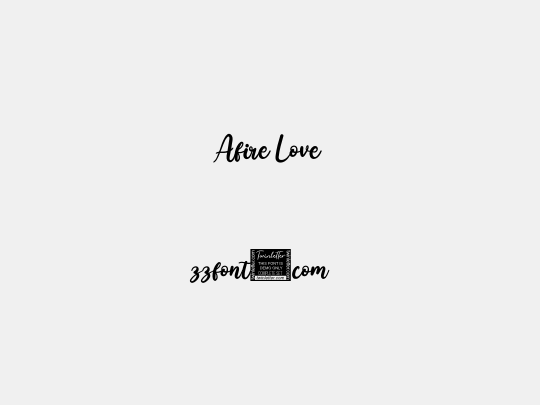 Afire Love