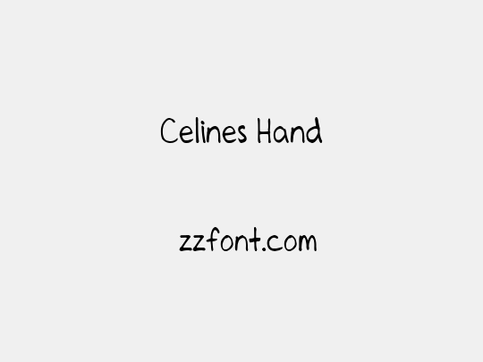 Celines Hand