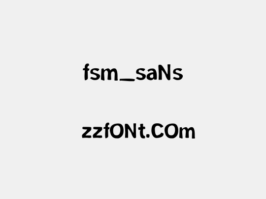 fsm_sans