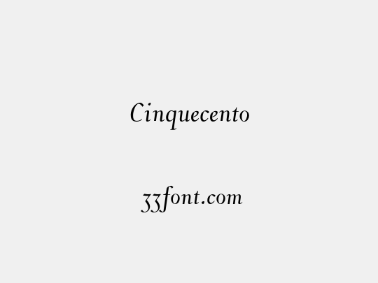 Cinquecento