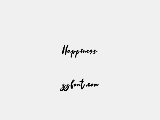 Happiness