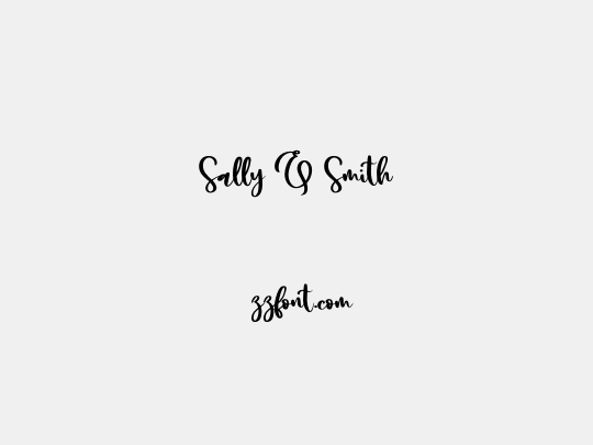 Sally & Smith