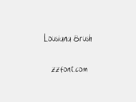 Lousiana Brush