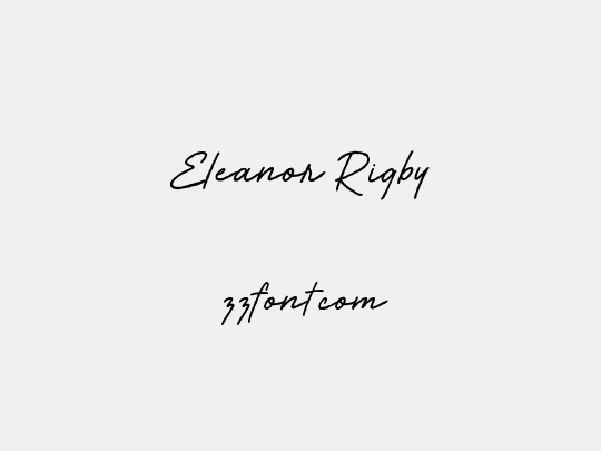 Eleanor Rigby