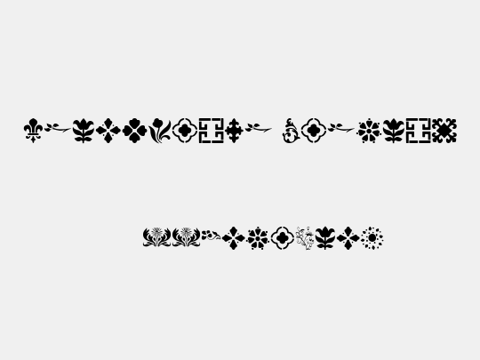 Decorative Stencil