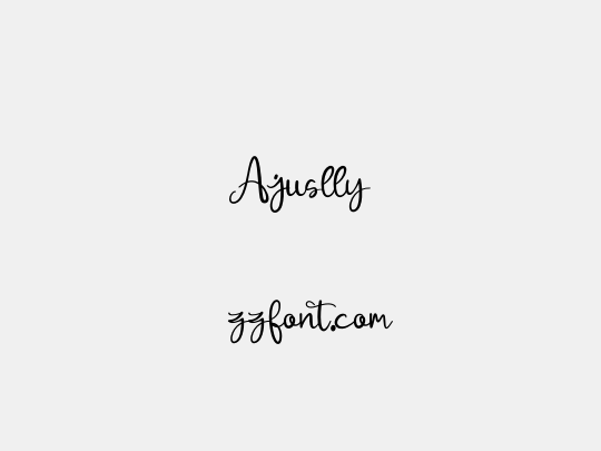 Ajuslly