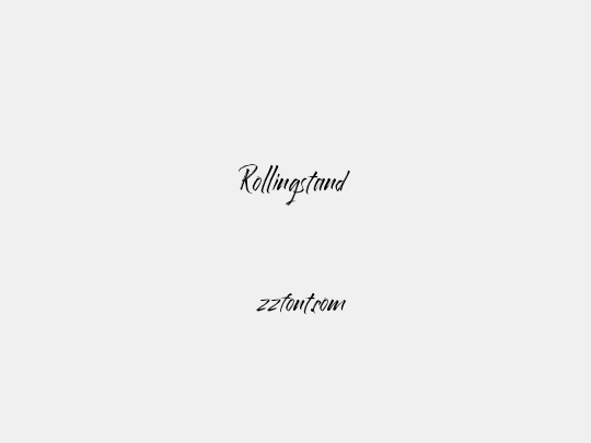 Rollingstand