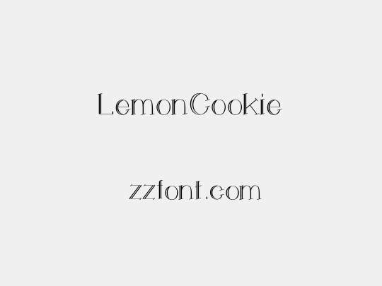 LemonCookie