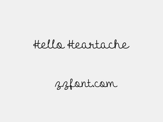 Hello Heartache
