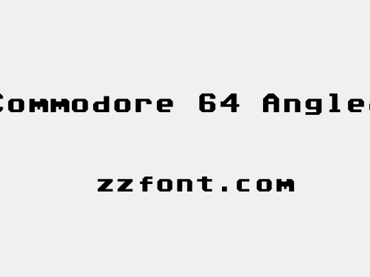 Commodore 64 Angled