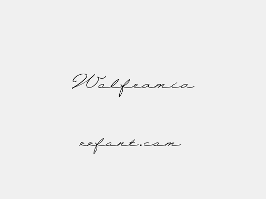 Wolframia