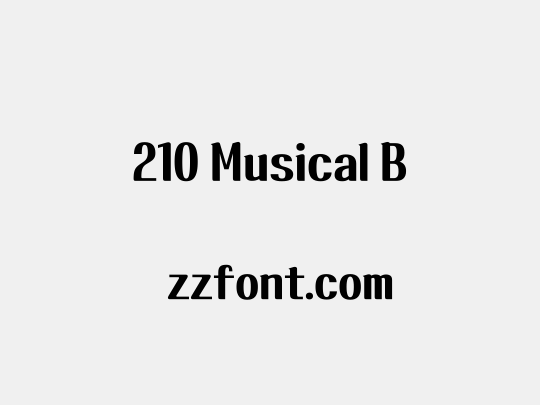210 Musical B