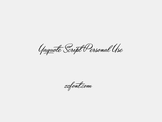 Yaquote Script Personal Use
