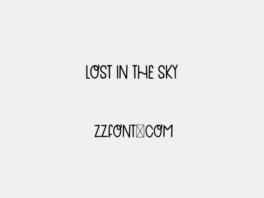 Lost In The Sky