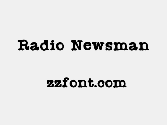 Radio Newsman