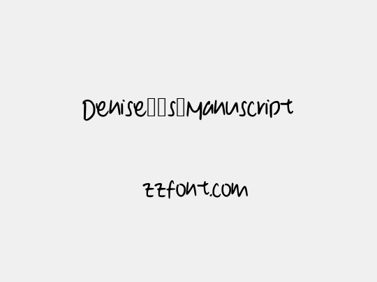Denise__s_Manuscript