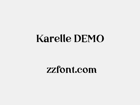 Karelle DEMO