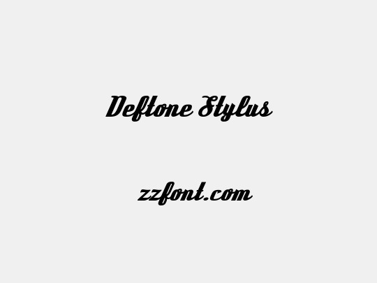 Deftone Stylus