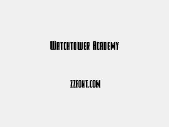 Watchtower Academy
