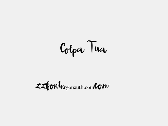 Colpa Tua
