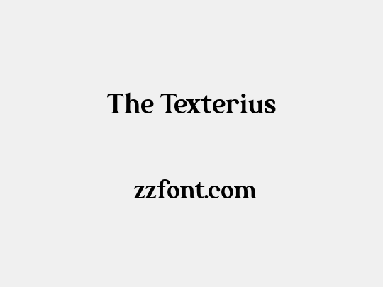 The Texterius