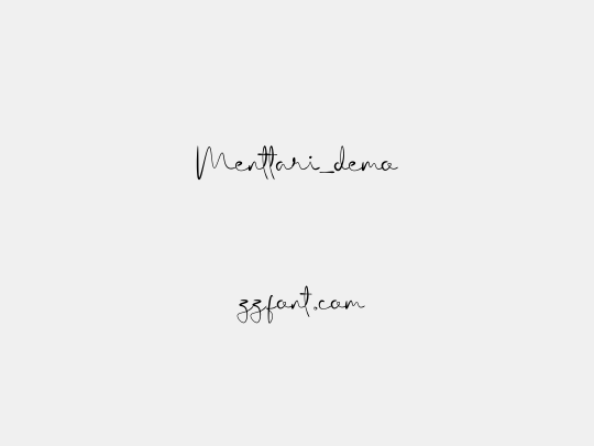 Menttari_demo