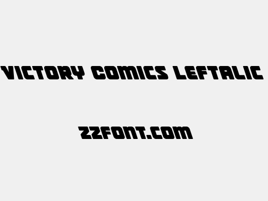 Victory Comics Leftalic