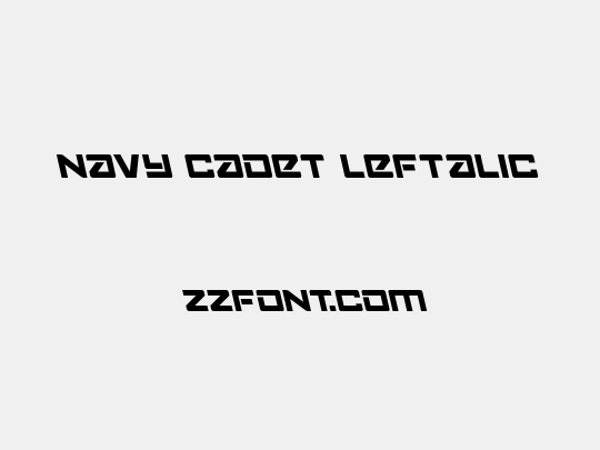 Navy Cadet Leftalic