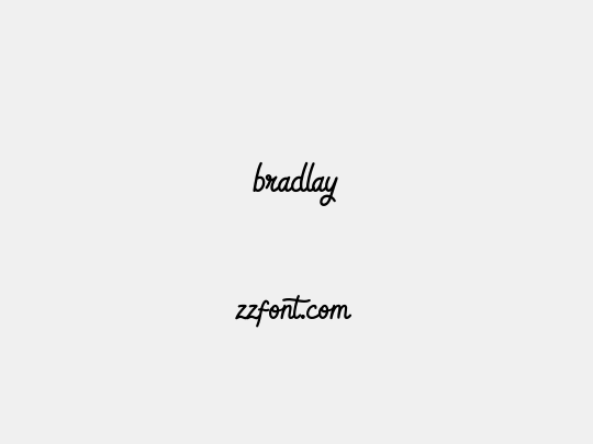 bradlay